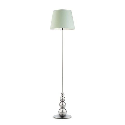 Srebrna lampa podłogowa dla dzieci z miętowym kloszem LIZBONA ze sklepu Lysne w kategorii Lampy dziecięce - zdjęcie 181859157