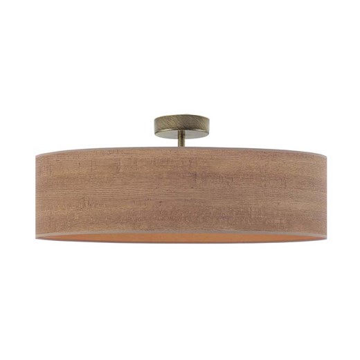 Plafon kuchenny WENECJA ECO fi - 60 cm - kolor orzechowy ze sklepu Lysne w kategorii Lampy sufitowe - zdjęcie 181859439