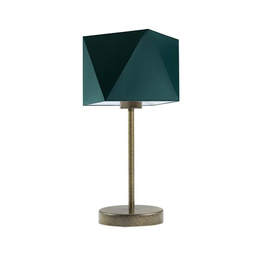 Złota lampka stołowa w stylu urban jungle WUHU ze sklepu Lysne w kategorii Lampy stołowe - zdjęcie 181859756