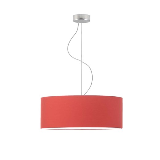 Czerwona lampa wisząca do pokoju HAJFA fi - 50 cm - kolor czerwony ze sklepu Lysne w kategorii Lampy wiszące - zdjęcie 181860465
