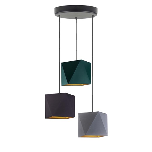 Lampa wisząca w stylu glamour MAJORKA GOLD ze sklepu Lysne w kategorii Lampy wiszące - zdjęcie 181861655
