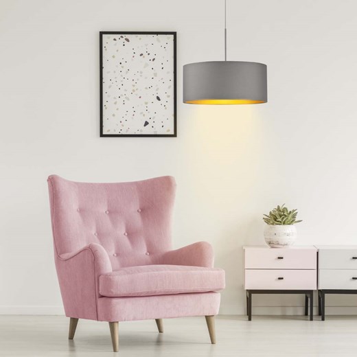 Lampa wisząca do salonu SINTRA GOLD fi - 30 cm ze sklepu Lysne w kategorii Lampy wiszące - zdjęcie 181861995