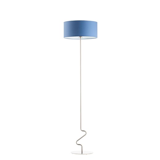 Lampa podłogowa do pokoju chłopca JERSEY z niebieskim abażurem ze sklepu Lysne w kategorii Lampy dziecięce - zdjęcie 181864178