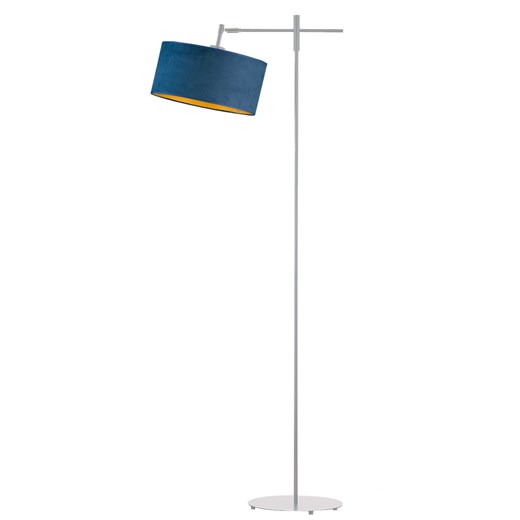 Regulowana lampa stojąca do czytania MELTON VELUR ze sklepu Lysne w kategorii Lampy podłogowe - zdjęcie 181864495