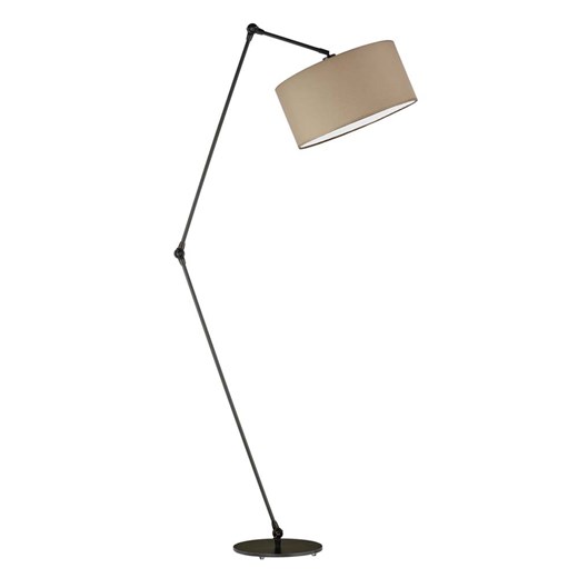 Regulowana lampa podłogowa z beżowym abażurem BARI ze sklepu Lysne w kategorii Lampy podłogowe - zdjęcie 181865345
