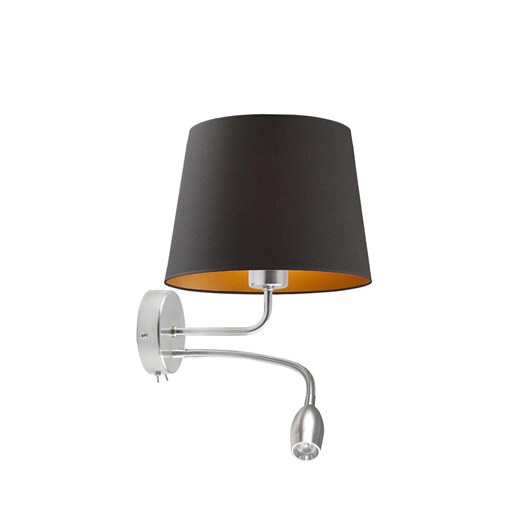 Dwupłomienny kinkiet z panelem LED IMPERIA GOLD ze sklepu Lysne w kategorii Lampy ścienne - zdjęcie 181866366
