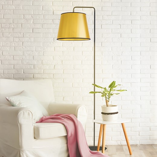 Lampa stojąca złota glamour RIJAD MIRROR ze sklepu Lysne w kategorii Lampy podłogowe - zdjęcie 181866537