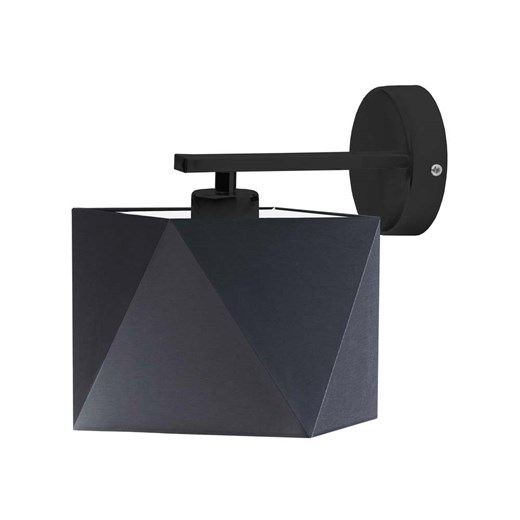 Czarna lampa ścienna do salonu PATNA ze sklepu Lysne w kategorii Lampy ścienne - zdjęcie 181866619