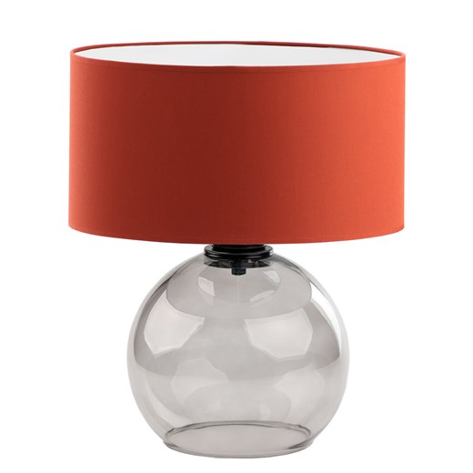 Lampa stołowa szkło dymione LUTON ze sklepu Lysne w kategorii Lampy stołowe - zdjęcie 181866987