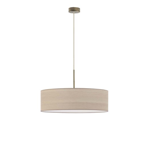 Żyrandol do sypialni SINTRA ECO fi - 60 cm - kolor dąb bielony ze sklepu Lysne w kategorii Lampy wiszące - zdjęcie 181867087