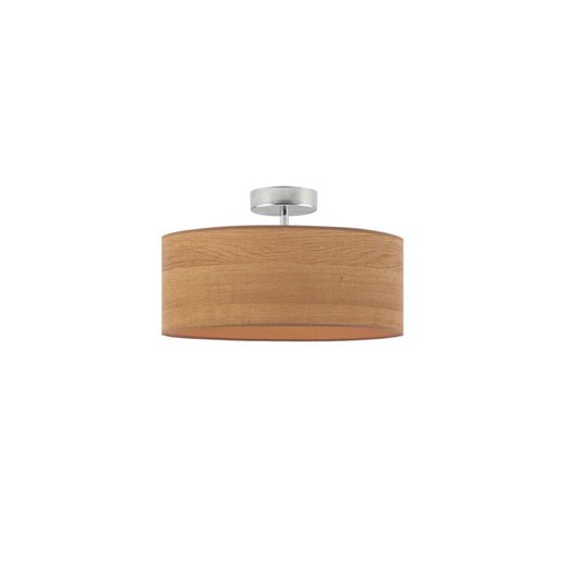 Fornirowa lampa sufitowa do sypialni w stylu skandynawskim WENECJA ECO fi - 30 cm ze sklepu Lysne w kategorii Lampy sufitowe - zdjęcie 181867106