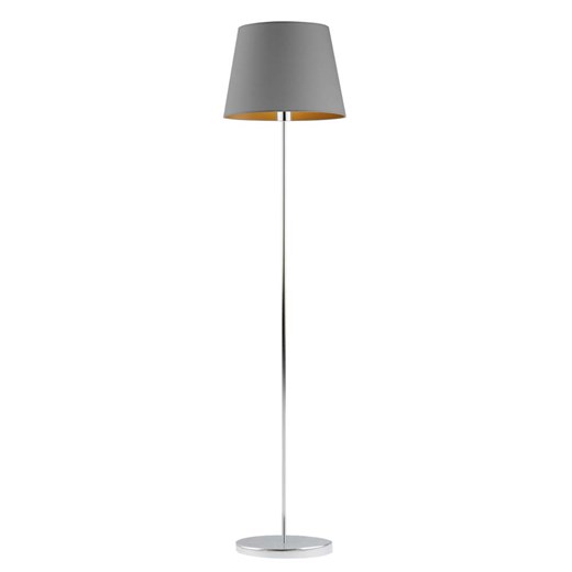 Szara lampa podłogowa w stylu skandynawskim VASTO GOLD ze sklepu Lysne w kategorii Lampy podłogowe - zdjęcie 181867738