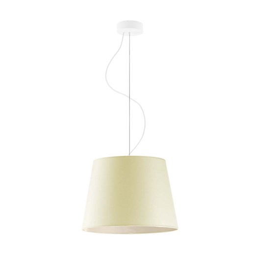 Elegancka lampa wisząca do salonu TUNIS - kolor kremowy/ecru ze sklepu Lysne w kategorii Lampy wiszące - zdjęcie 181868789