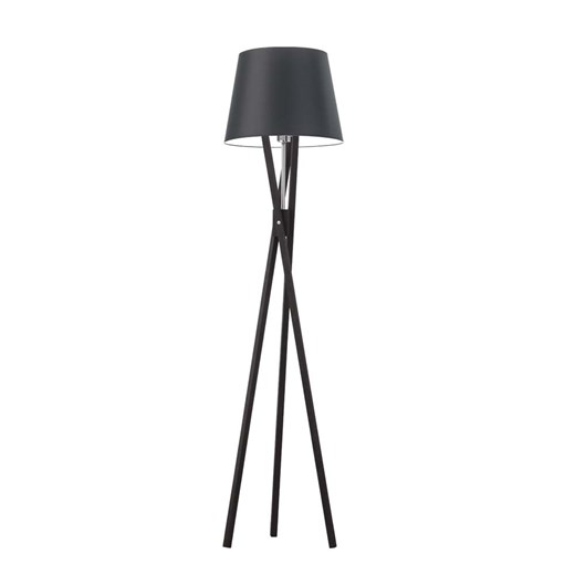 Lampa podłogowa do sypialni ANDORA z czarnego drewna ze sklepu Lysne w kategorii Lampy podłogowe - zdjęcie 181869225