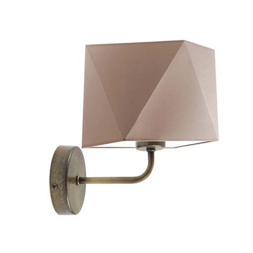 Dekoracyjna lampa ścienna z abażurem TURYN ze sklepu Lysne w kategorii Lampy ścienne - zdjęcie 181869436