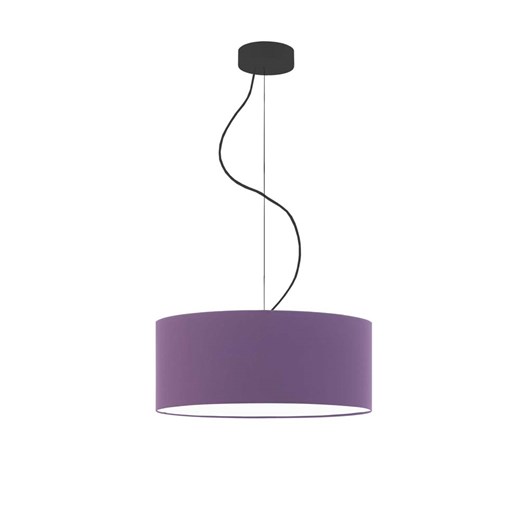 Fioletowa lampa wisząca do kuchni HAJFA fi - 40 cm - kolor fioletowy ze sklepu Lysne w kategorii Lampy wiszące - zdjęcie 181871257