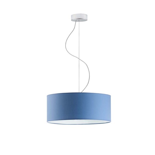 Niebieska lampa wisząca do pokoju chłopca HAJFA fi - 40 cm - kolor niebieski ze sklepu Lysne w kategorii Lampy dziecięce - zdjęcie 181871258