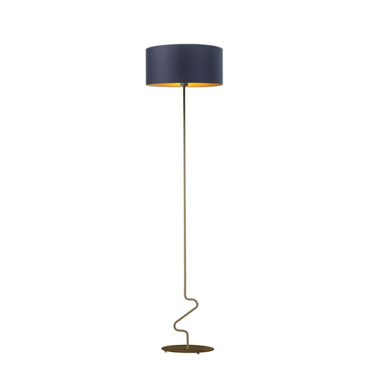Lampa stojąca do sypialni ze złotym wykończeniem JERSEY GOLD ze sklepu Lysne w kategorii Lampy podłogowe - zdjęcie 181872248