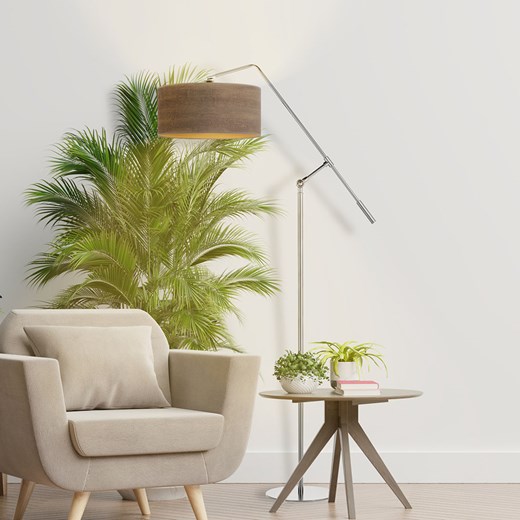 Eklektyczna lampa stojąca na wysięgniku ruchomym LIBERIA ECO ze sklepu Lysne w kategorii Lampy podłogowe - zdjęcie 181872536