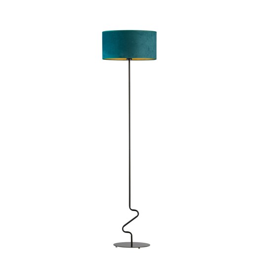 Nowoczesna lampa podłogowa do salonu JERSEY VELUR ze sklepu Lysne w kategorii Lampy podłogowe - zdjęcie 181872557