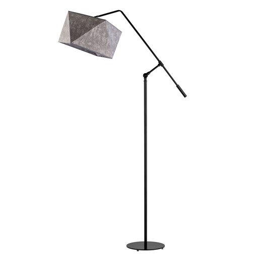 Oryginalna lampa stojąca do salonu COLMA z abażurem imitującym beton ze sklepu Lysne w kategorii Lampy podłogowe - zdjęcie 181873386