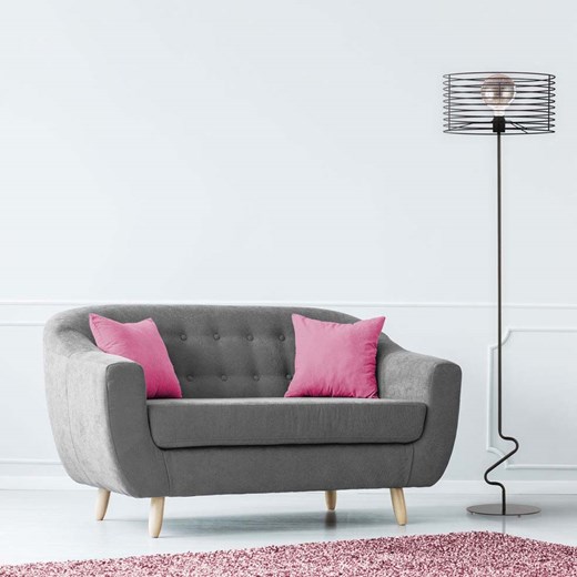 Lampa podłogowa industrialna z czarnym kloszem PARLA LOFT ze sklepu Lysne w kategorii Lampy podłogowe - zdjęcie 181873749