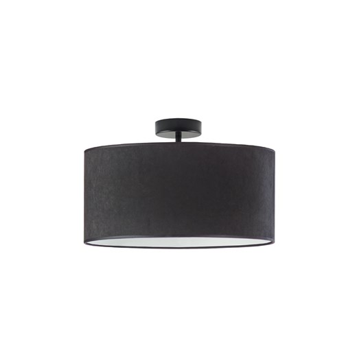 Plafon kuchenny WENECJA VELUR fi - 40 cm kolor czarny ze sklepu Lysne w kategorii Lampy sufitowe - zdjęcie 181873878