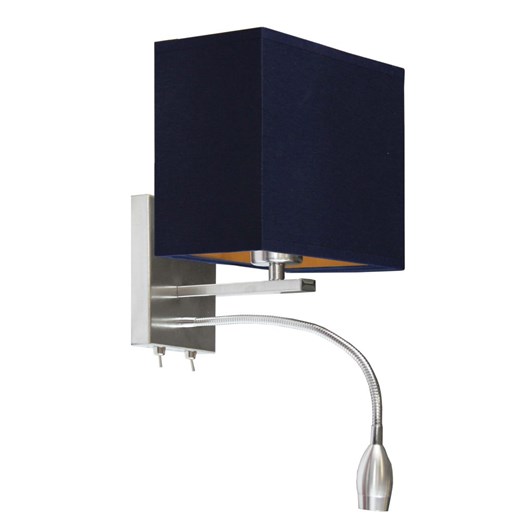 Lampa ścienna ADDIS GOLD z podwójnym źródłem światła ze sklepu Lysne w kategorii Lampy ścienne - zdjęcie 181875379