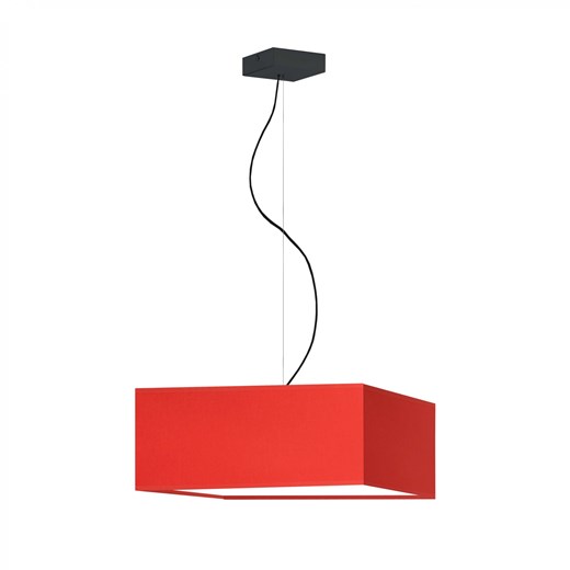 Czerwona lampa wisząca w modernistycznym stylu SANGRIA -  kolor czerwony ze sklepu Lysne w kategorii Lampy wiszące - zdjęcie 181876157