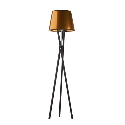 Loftowa lampa stojąca z miedzianymi elementami ANDORA MIRROR ze sklepu Lysne w kategorii Lampy podłogowe - zdjęcie 181876729