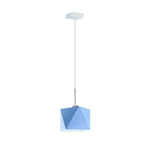 Niebieska lampa wisząca do pokoju dziecięcego SALLO ze sklepu Lysne w kategorii Lampy dziecięce - zdjęcie 181877979