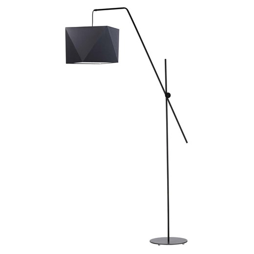 Czarna lampa podłogowa LED do czytania w sypialni TOLEDO ze sklepu Lysne w kategorii Lampy podłogowe - zdjęcie 181878979