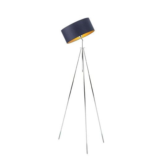 Lampa stojąca do salonu na trójnogu MALMO GOLD ze sklepu Lysne w kategorii Lampy podłogowe - zdjęcie 181880467