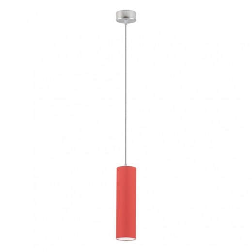 Jednopłomienna czerwona lampa wisząca BEJRUT w minimalistycznym stylu ze sklepu Lysne w kategorii Lampy wiszące - zdjęcie 181881215