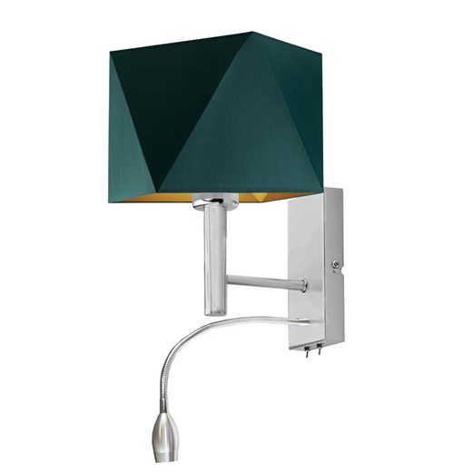 Lampa ścienna SALEM GOLD z dodatkowym światłem LED ze sklepu Lysne w kategorii Lampy ścienne - zdjęcie 181881389