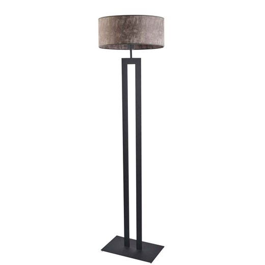 Czarna lampa podłogowa z designerskim abażurem KALIFORNIA ze sklepu Lysne w kategorii Lampy podłogowe - zdjęcie 181881419