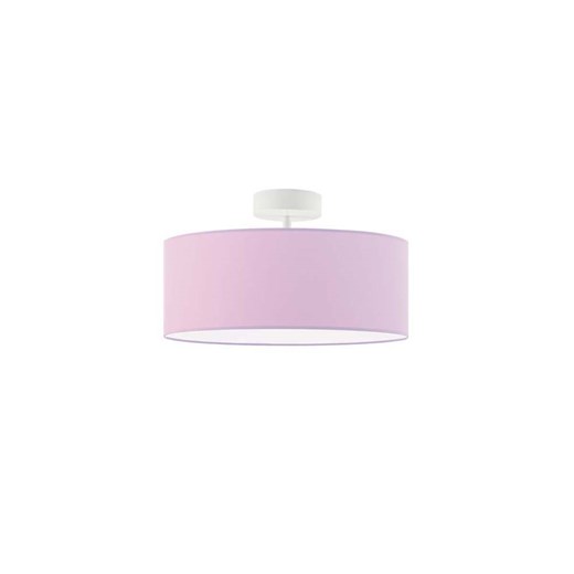Plafon do pokoju dziecięcego z jasnofioletowym abażurem WENECJA fi - 30 cm ze sklepu Lysne w kategorii Lampy dziecięce - zdjęcie 181881535