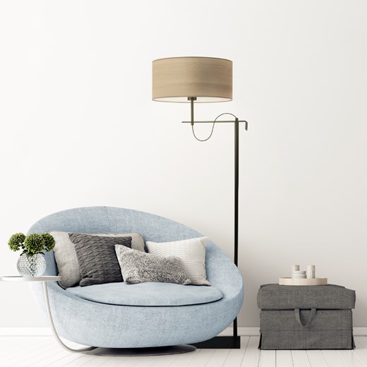 Lampa podłogowa LED do salonu KAMERUN ECO ze sklepu Lysne w kategorii Lampy podłogowe - zdjęcie 181881626