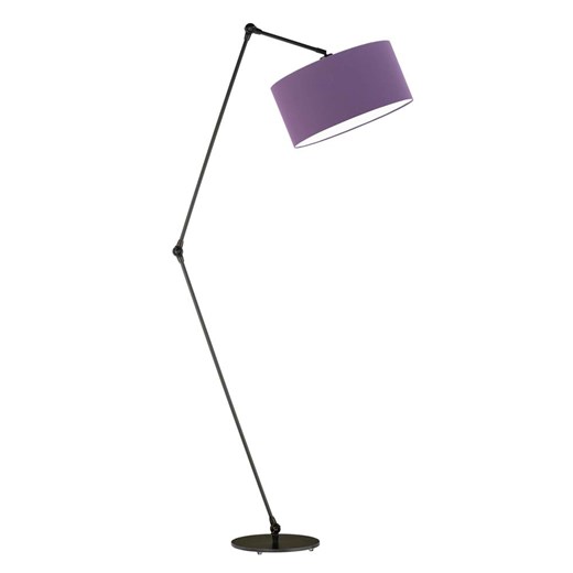 Czarna lampa podłogowa z regulowanym ramieniem BARI ze sklepu Lysne w kategorii Lampy podłogowe - zdjęcie 181882279