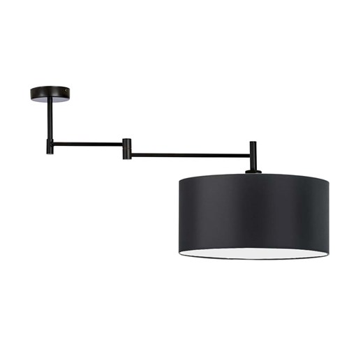 Czarna lampa sufitowa na wysięgniku ruchomym RANGUN ze sklepu Lysne w kategorii Lampy sufitowe - zdjęcie 181884798