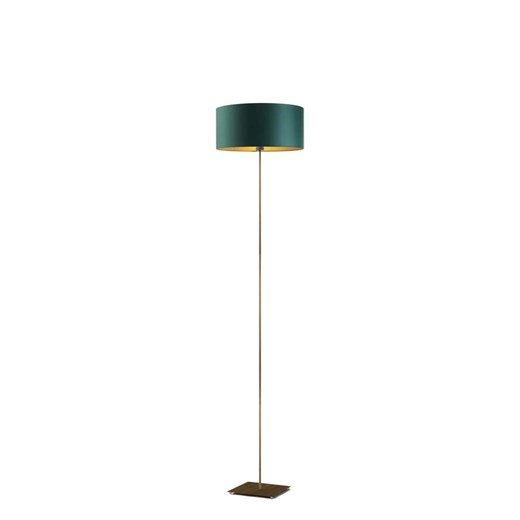 Lampa stojąca butelkowa zieleń MEKSYK GOLD ze sklepu Lysne w kategorii Lampy podłogowe - zdjęcie 181885995
