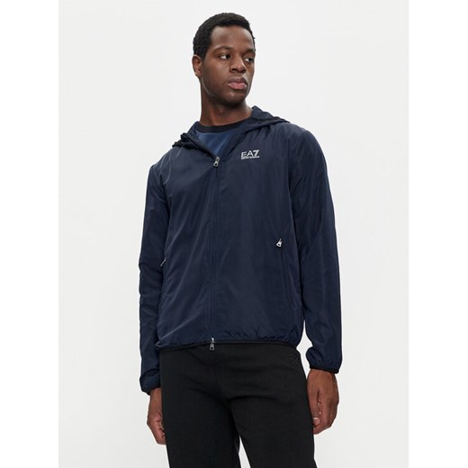 EA7 Emporio Armani Kurtka przejściowa 8NPB22 PNGRZ 1562 Granatowy Regular Fit ze sklepu MODIVO w kategorii Kurtki męskie - zdjęcie 181886216