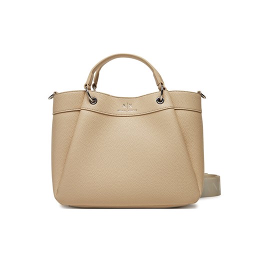 Armani Exchange Torebka 942911 CC783 U1092 Beżowy ze sklepu MODIVO w kategorii Torby Shopper bag - zdjęcie 181886395