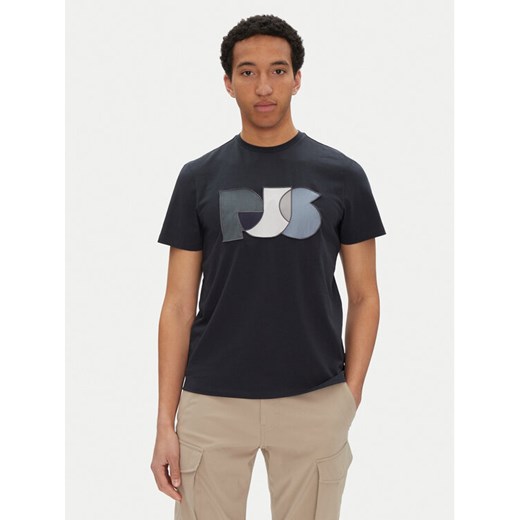 Parajumpers T-Shirt Leland 25SMPMTSGT09 Granatowy Regular Fit ze sklepu MODIVO w kategorii T-shirty męskie - zdjęcie 181887495