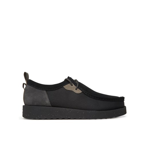 Clarks Półbuty Wallabee  26181387 Czarny ze sklepu MODIVO w kategorii Półbuty męskie - zdjęcie 181887527