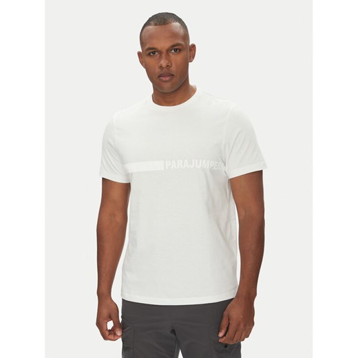 Parajumpers T-Shirt Space 25SMPMTSXF05 Biały Regular Fit ze sklepu MODIVO w kategorii T-shirty męskie - zdjęcie 181887658