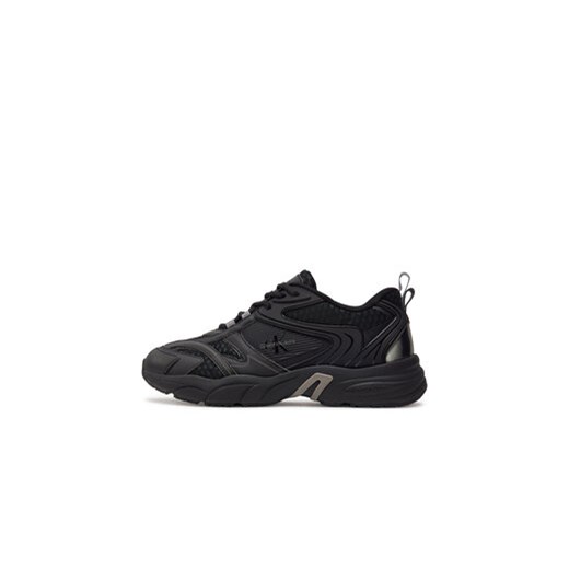 Calvin Klein Jeans Sneakersy Retro Tennis Low Mix Ml Met YM0YM00931 Czarny 42 MODIVO