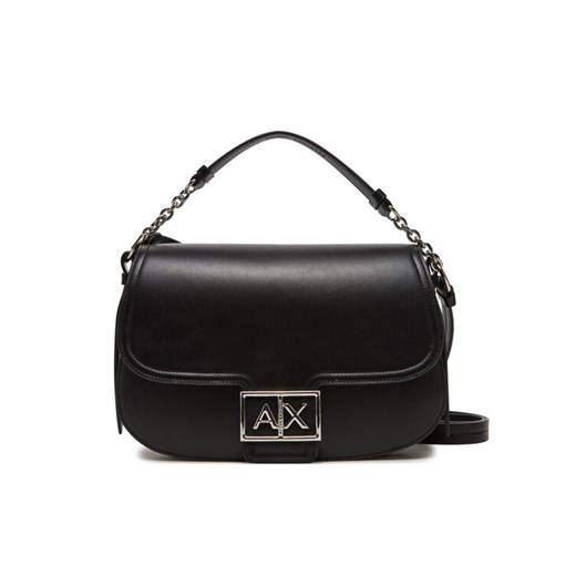 Torebka Armani Exchange XW000940 AF13687 UC001 Czarny ze sklepu eobuwie.pl w kategorii Listonoszki - zdjęcie 181897479