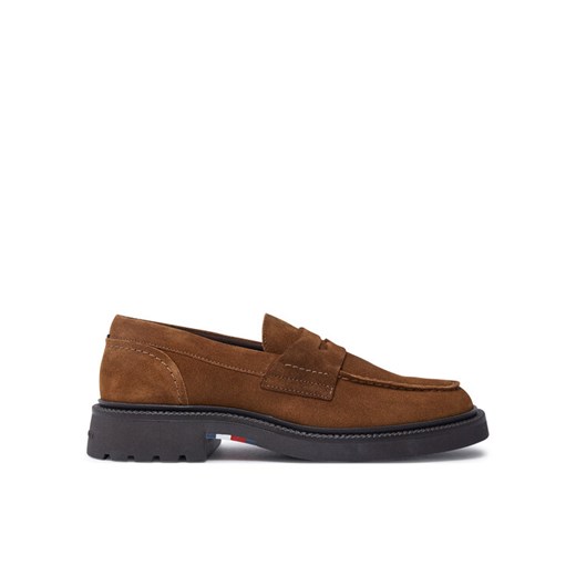 Mokasyny Tommy Hilfiger Comfort FM0FM05263 Brązowy Tommy Hilfiger 44 eobuwie.pl