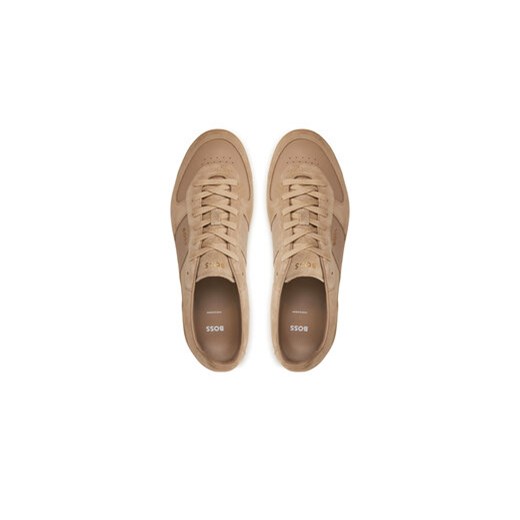 Sneakersy Boss Brandon 50529499 Beżowy 44 eobuwie.pl